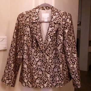 Susan Graver Brocade Blazer